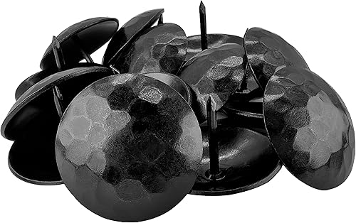 Paquete de 50 clavos de hierro de 1.5 pulgadas, clavos decorativos, tachuelas de tapicería, Clavos, acento rústico decorativo antiguo para madera,