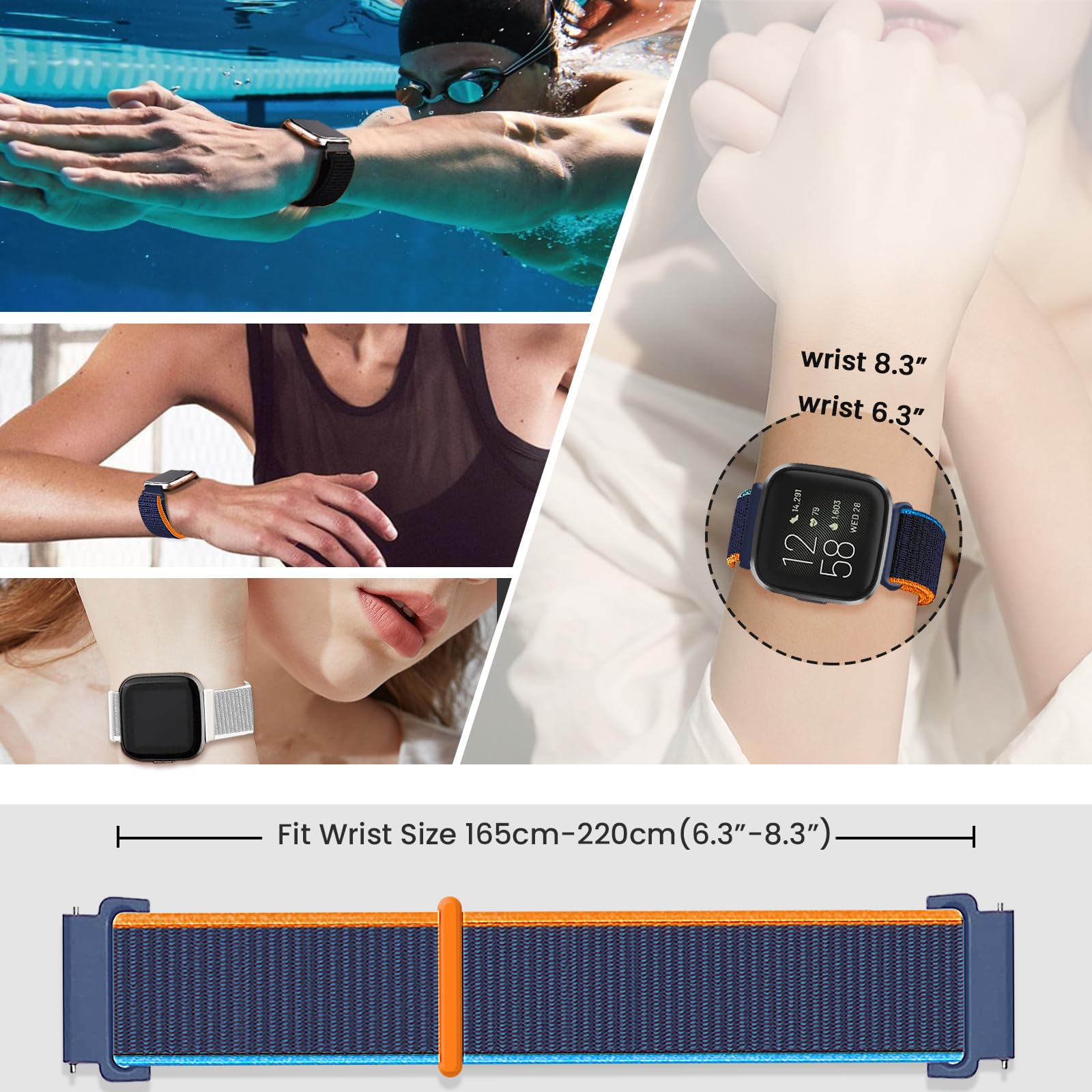 Cinturino Per Fitbit Blaze – TopTen – Silicone Giallo Con Telaio In Acciaio