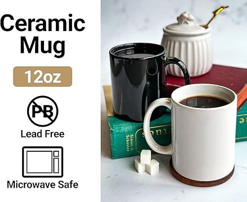 Miniatura 2 de R and R Imports Cozumel Mexico Souvenir - Taza de café de cerámica, 12 onzas, color blanco A