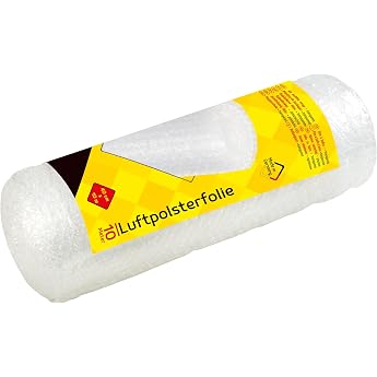 Idena 10400 - Bubble wrap for shipping security 40 cm x 10 m on a roll 70   transparent 1 piece