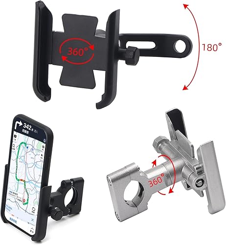 Miniatura 4 de Para Bajaj Dominar 250 400 Avenger 220 160 CT 100 110 Pulsar 180 NS200 NS160 150 125 2020 2021 Soporte de teléfono móvil para motocicleta (color