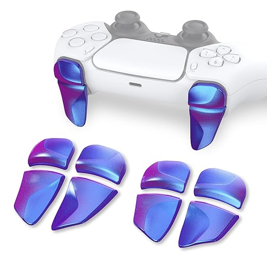 PlayStation-Portal erzielt beeindruckende Verkaufszahlen 10 71FSa9Vv7zL. SX522 PlayVital Blade 2 Pairs Shoulder Buttons Extension Triggers for ps5 Controller, Game Improvement Adjusters for PS Portal Remote Player, Bumper Trigger Extenders for ps5 Edge - Chameleon Purple Blue