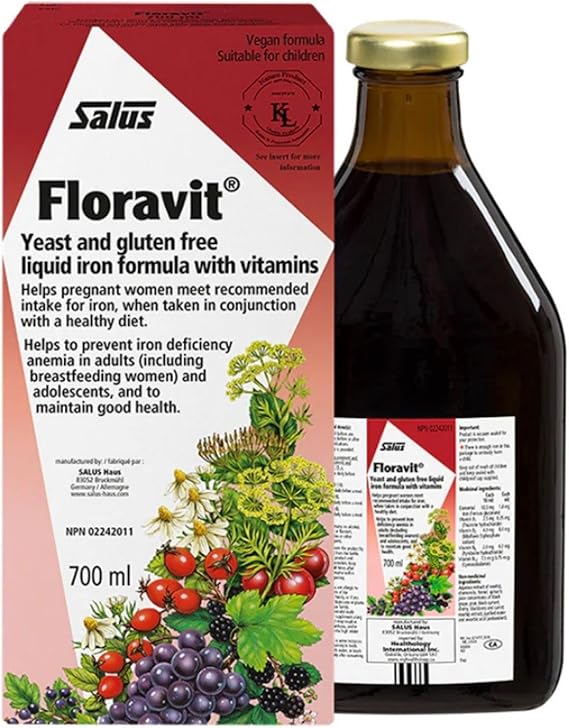 Salus Floravit Fer liquide et vitamines Supplément de fer à base de