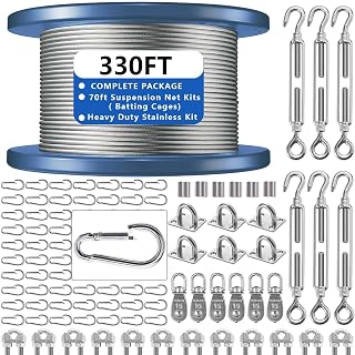 Heavy Duty Cable Kit With 330ft Length