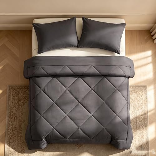 Couette 2 en 1, Convient à Toutes Les Saisons (Gris 230 * Lunex