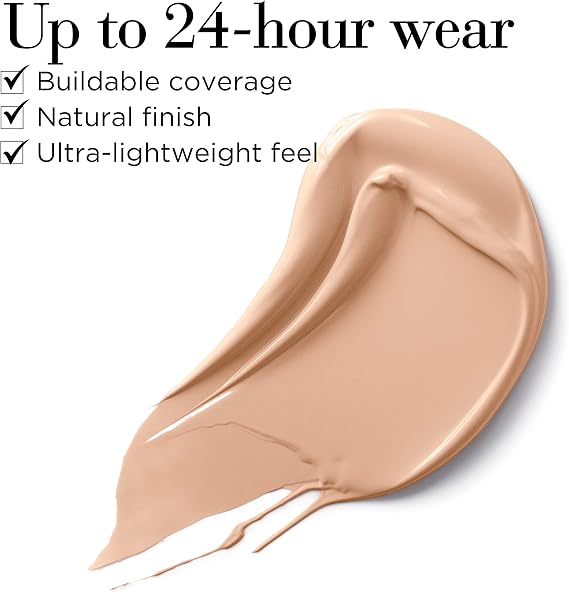 Elizabeth Arden Flawless Finish Skincaring Concealer with Hyaluronic Acid, Vitamin C and E, 245 (Light Medium), 0.2 oz