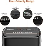 Amazon Basics 12-Sheet Cross-Cut Paper Shredder and Credit Card Shredder