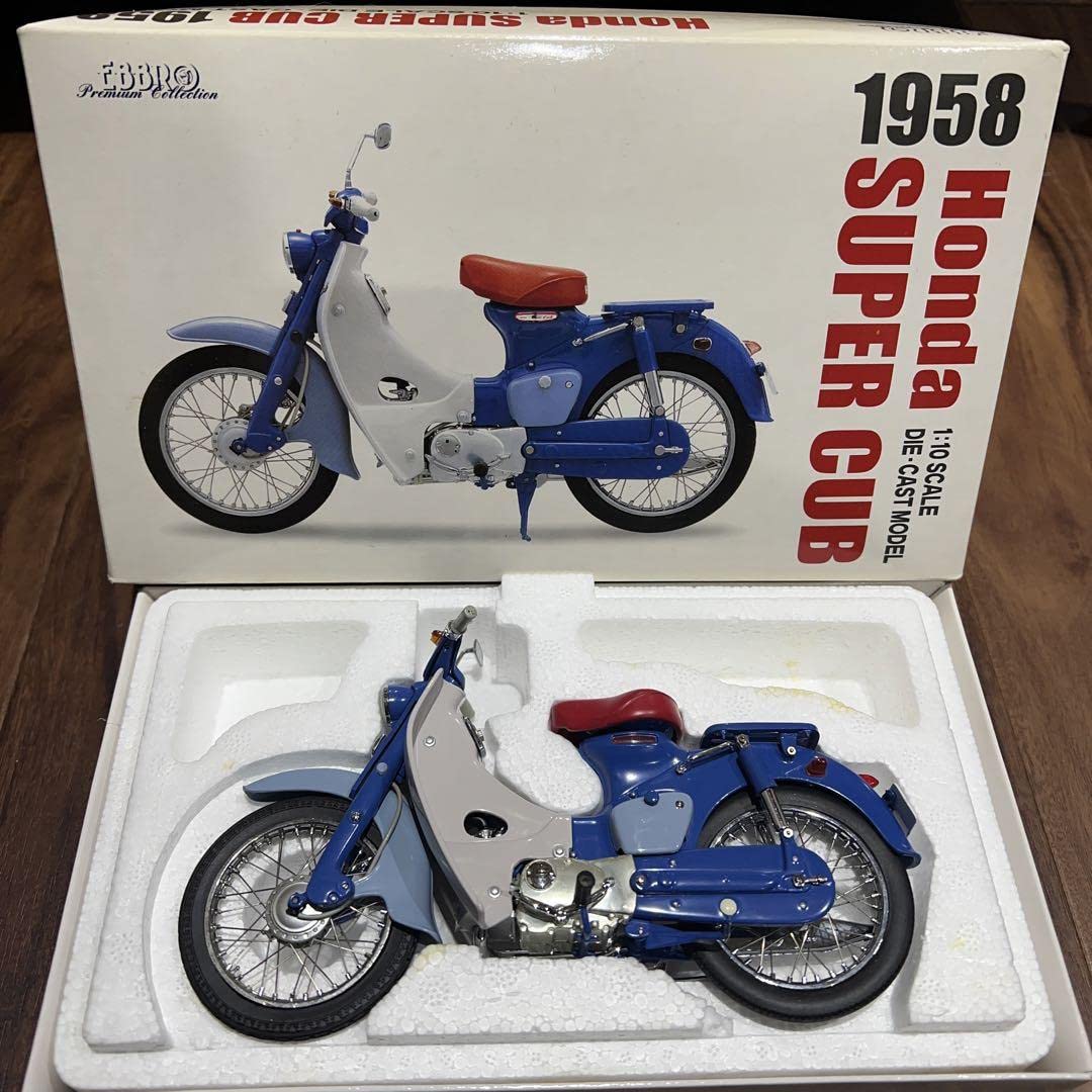 Amazon.co.jp: EBBRO ホンダスーパーカブ C100 1958 1/10 ダイキャスト 