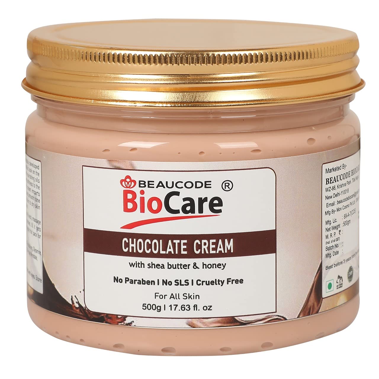 Chocolate Face And Body Cream 500gm