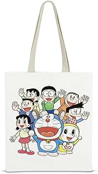 Amazon.co.jp: Doraemon 15 Tote Bag, Shoulder Bag, Shopping