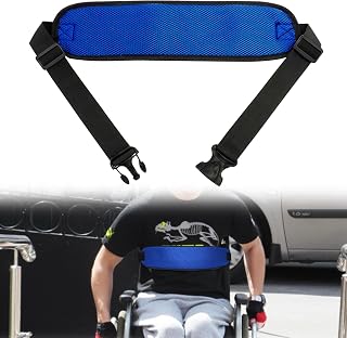 Cinturón Abdominal de seguridad Silla de Ruedas, Cinturon Silla de Ruedas, Correas Seguridad Silla Ruedas, Correa de Regazo para Silla de Ruedas