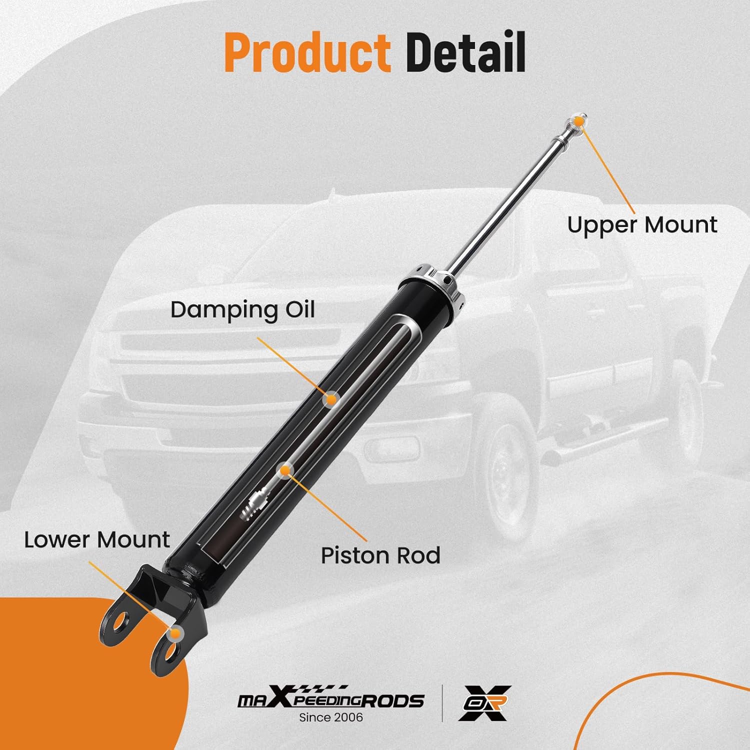 maXpeedingrods 349243 5646 Rear Shock for Hyundai Tucson FWD 2010-2015 Sonata 2011-2015 Azera 2012-2017 Kia Sportage FWD 2011-2016 Optima 2011-2015 Cadenza 2014-2016, 2Pc Shock Absorber Assembly