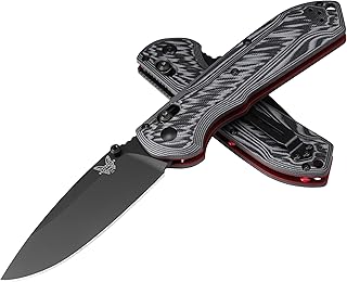 Benchmade - Freek 560BK-1 EDC Knife with Gray/Black G10 Handle (560BK-1)