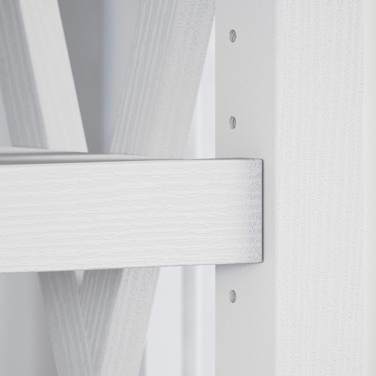 Bush Furniture Key West 2 Drawer Lateral File Cabinet, Pure White Oak & Key West 5 Shelf Bookcase, Pure White Oak