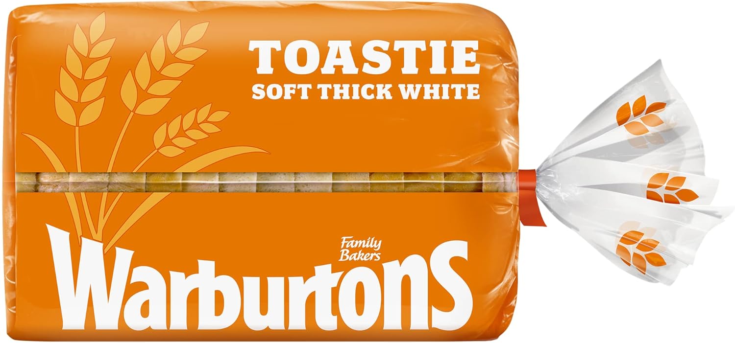 Warburtons Toastie White Bread, 400g Amazon.co.uk Grocery