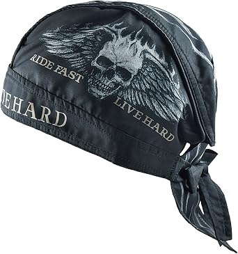 Motorcycle Helmet Balaclava Retro Men Summer Motorbike Skull Caps Sports Head Wrap Headband Running Cycling Bandana Hat