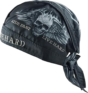 Motorcycle Helmet Balaclava Retro Men Summer Motorbike Skull Caps Sports Head Wrap Headband Running Cycling Bandana Hat