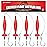 Catfish-Rig-for-Bank-Fishing-Catfishing-Tackle-Floats-with-Rattler-Santee Cooper Rig Equipment(Red-3 inch)