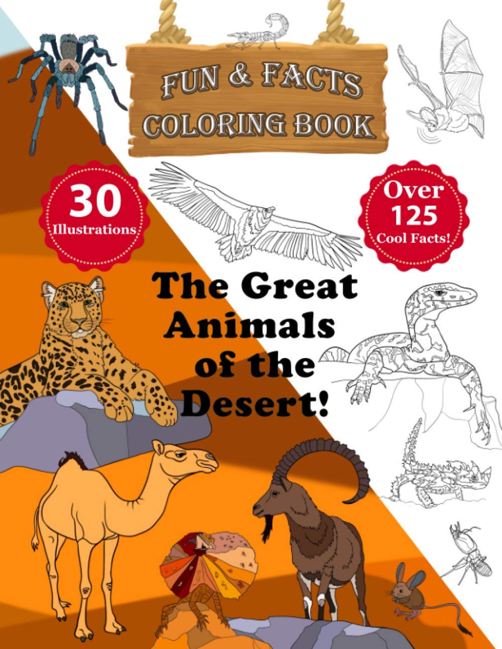 Buy The Great Animals of the Desert! Fun & Facts Coloring Book 30