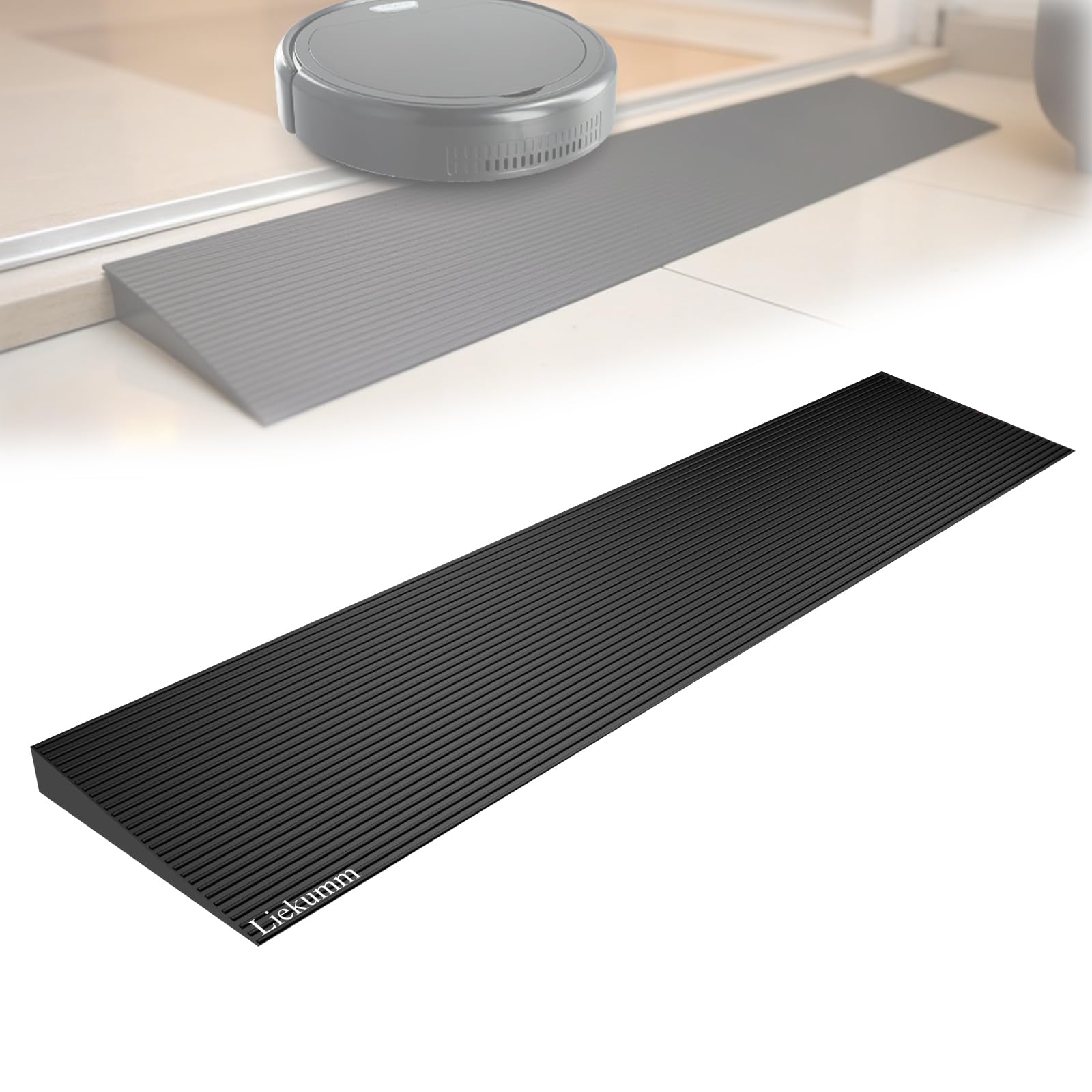 Amazon.co.jp: LIEKUMM 段差スロープ 高さ3cm 幅90cm 耐荷重650㎏ 段差