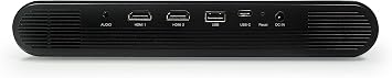 Miroir M631 Ultra Pro Portable 1080p Projector, 700 Lumen, 120 Image, Includes Streaming Stick, Home Theater, Gaming, USB C Charge Video (M631 + Streaming Stick)