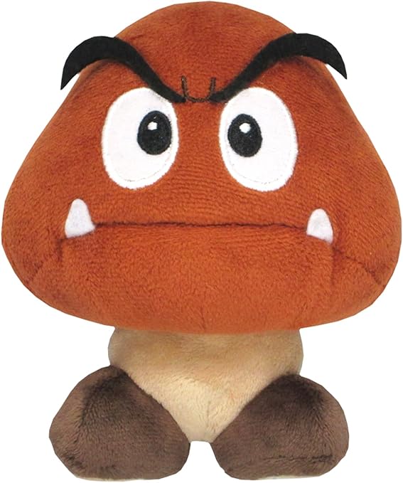 Amazon Co Jp スーパーマリオ All Star Collection クリボー S ぬいぐるみ 高さ13 5cm おもちゃ