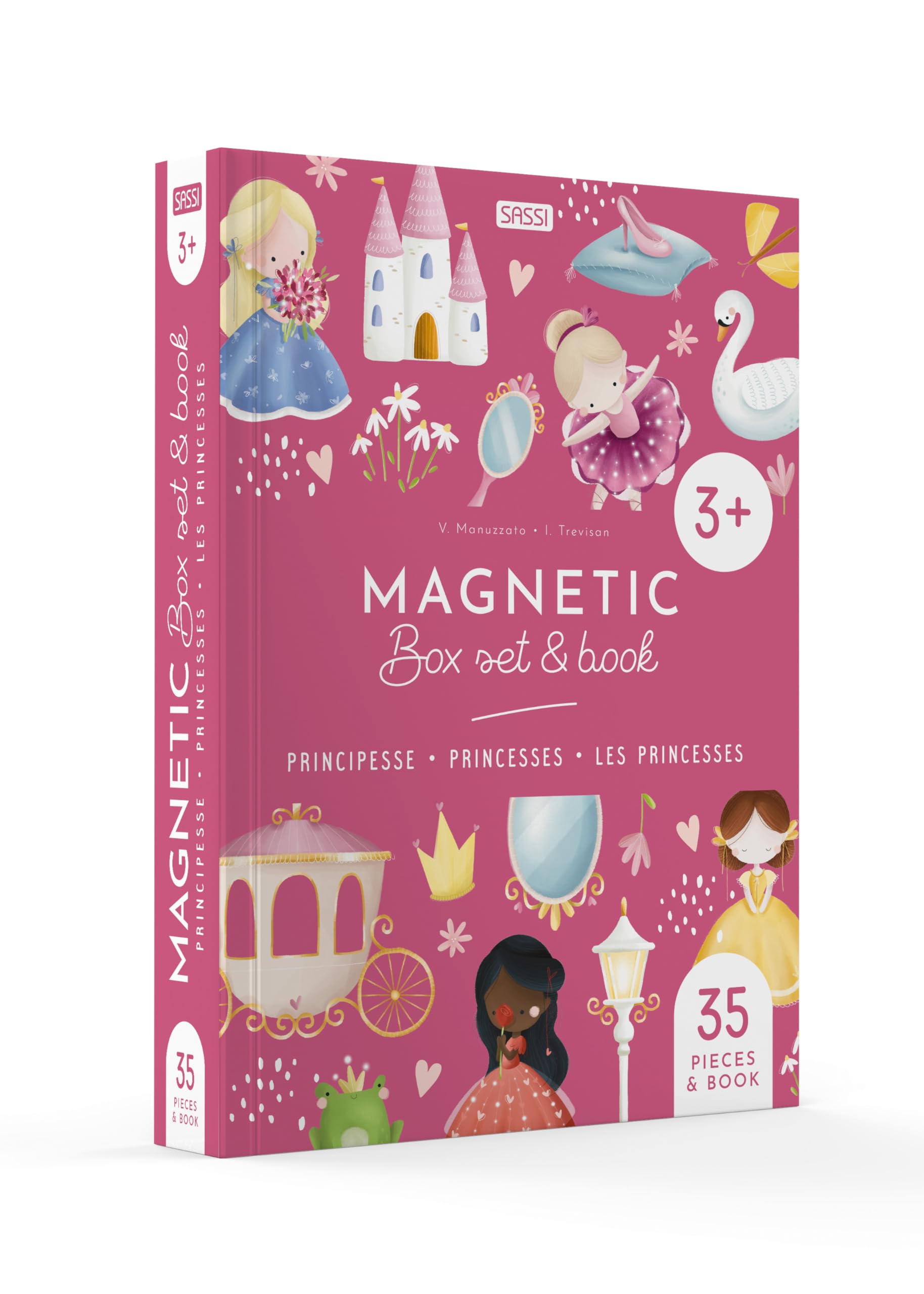 Principesse - Princesses - Les princesses. Magnetic box set.. Ediz. a colori