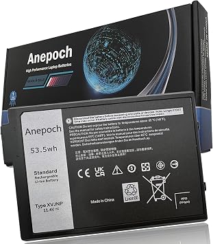 XVJNP Laptop Battery Replacement for Dell Latitude 5430 7330 Rugged Extreme P148G P148G001 P149G P149G001 Series Notebook 6JRCP 06JRCP 0M0TN3 451-BCWQ M0TN3 KD1CT 11.4V 53.5Wh 4457mAh