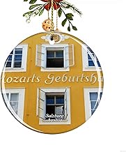 Mozart's Birthplace Salzburg Austria Christmas Ornament, Souvenir Gift, Gift for Christmas, Home Decor Ornament