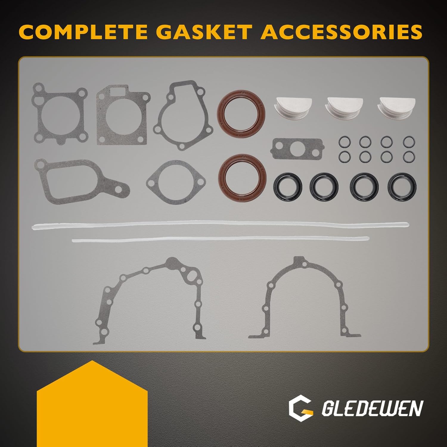 2.0L MLS Head Gasket Set Compatible with 2001-2012 Hyundai Tucson Tiburon Elantra Kia Soul Spectra, Cylinder Head Gasket Kit Replaces# HS26181PT ES71313 HS26181PT-1