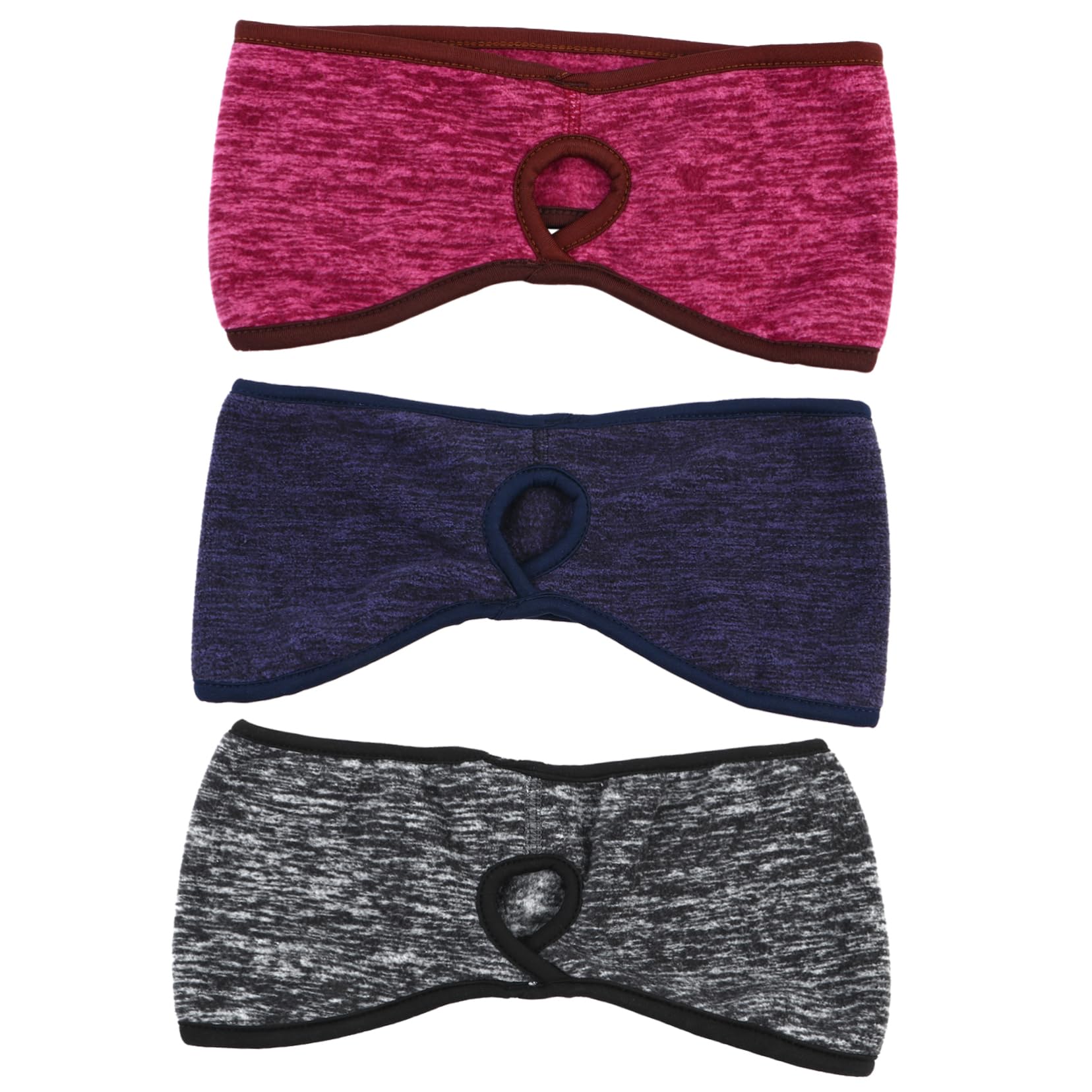 COSMEVIVI Warm Earband Protector for Outdoor Activities 3pcs Sports Headband Unisex for Cycling Skiing Hiking Snowboarding