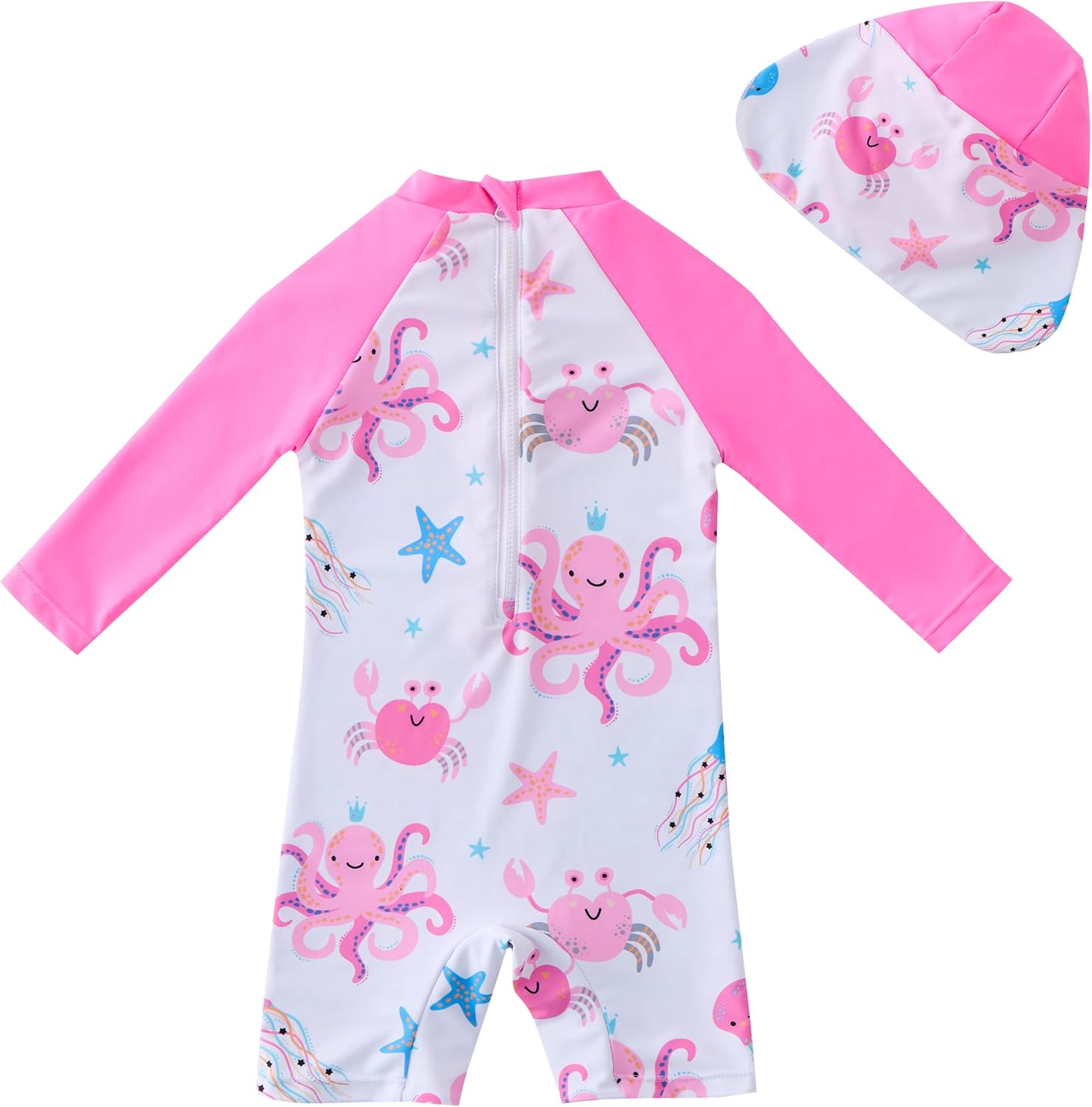 UMELOK Baby Girl Swimsuit Infant UPF 50+ Bathing Suit Size Months