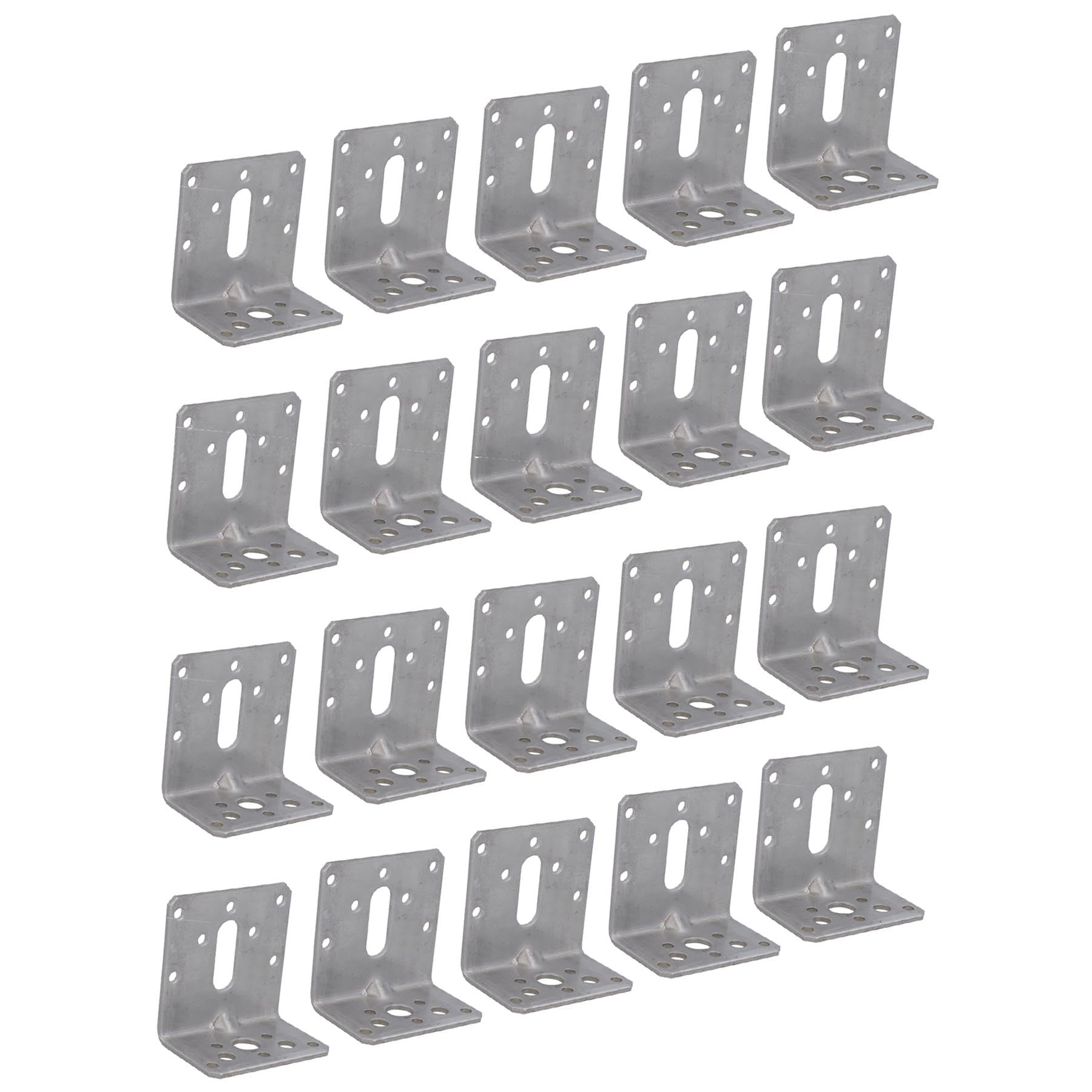 Stainless ABL Angle Bracket Corner Fastener Plate 60mm x 40mm x 60mm 20pc