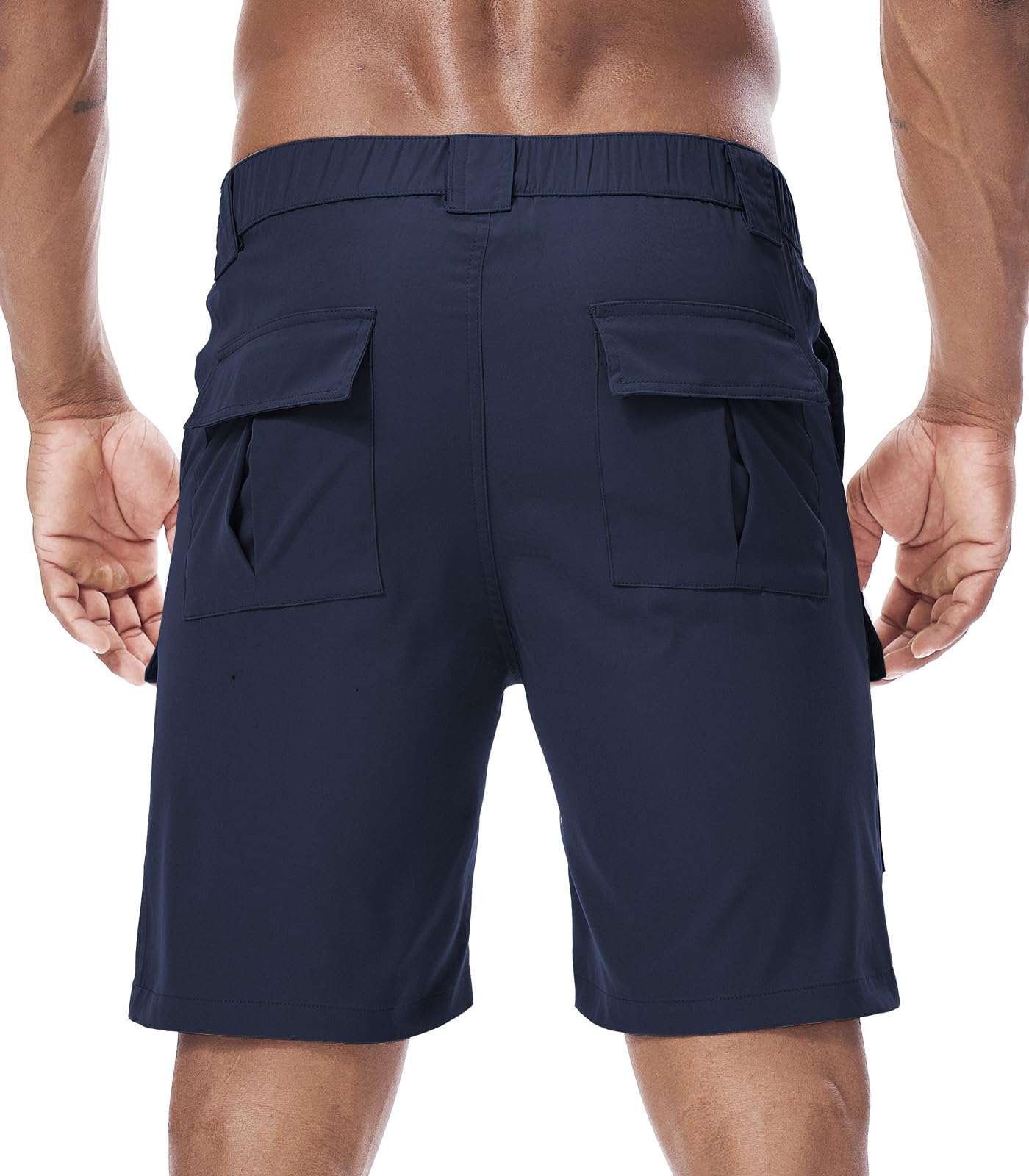 Suwangi Pantaloncini Uomo Cargo Corti Bermuda Chino Shorts Estivi Casual Pantaloncini Corti con 6 Tasche