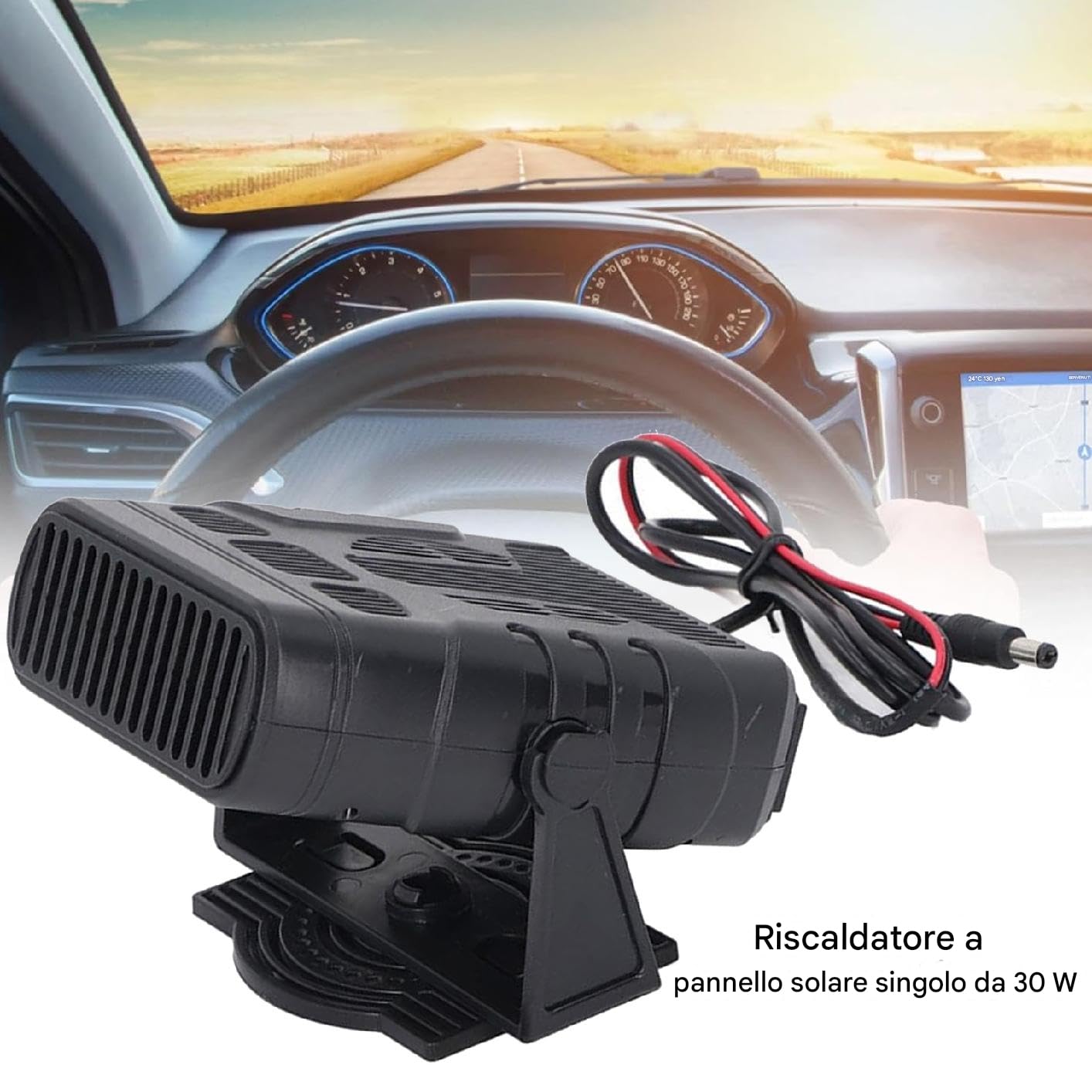 Pannello Riscaldatore Solare Portatile, Kit Riscaldatore Solare Da 30W, RiscaldatoreA Energia SolareDi Dimensioni Compatte, RiscaldatoreA Pannello SolarePer Pollai, Serre E Case Per Cani