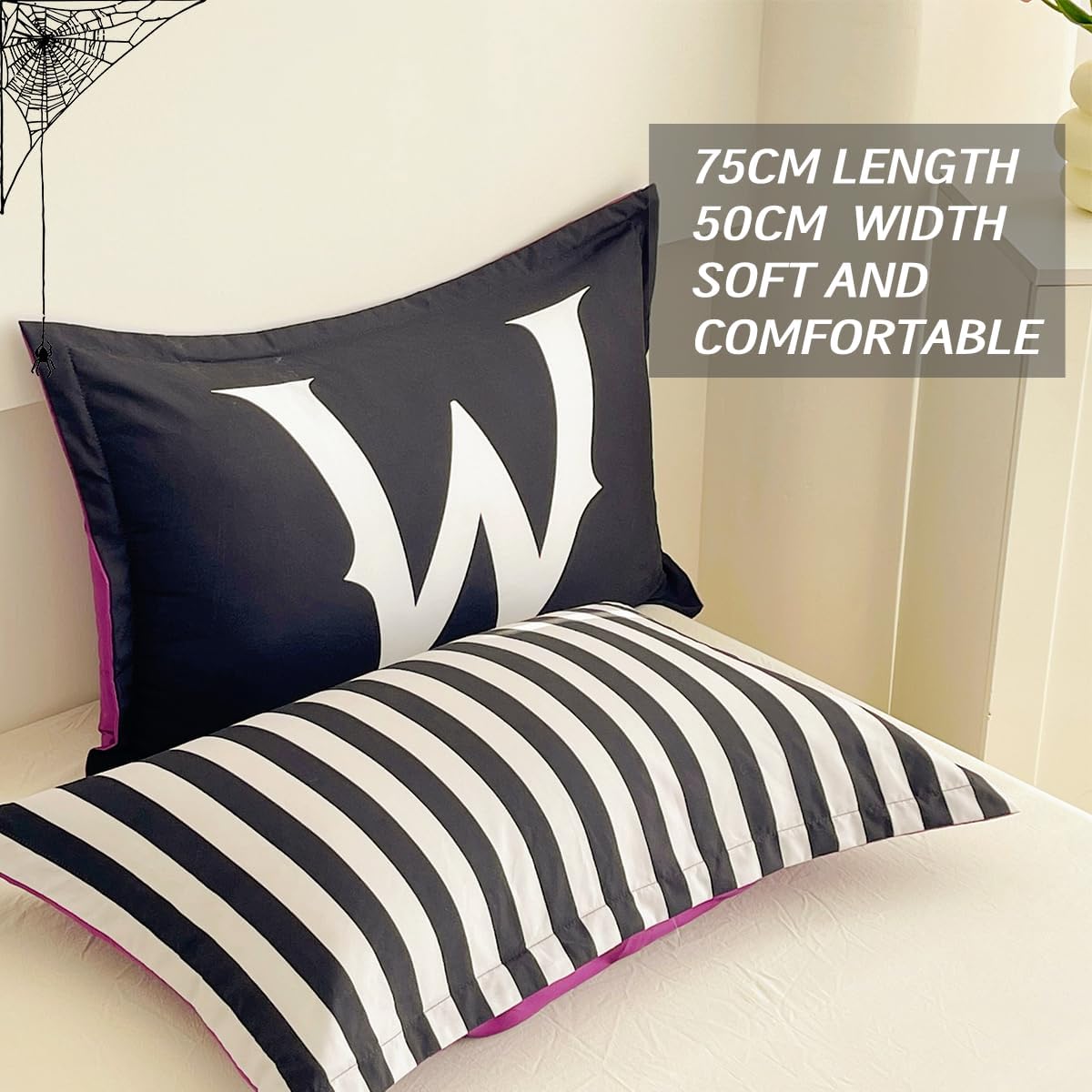 3-Pcs TV Duvet Cover Bedding Set with 1 Duvet Cover + 2 Pillowcases, Ultra Soft Microfiber Breathable Comforter Cover, Printed Bedding Sets for Boys, Girls, Kids, Teens 80"90" (Full)