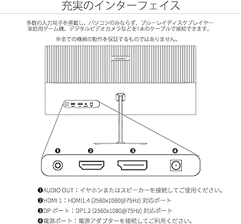 Amazon.co.jp: JAPANNEXT 23.3インチ モニター WFHD 2560x1080解像度