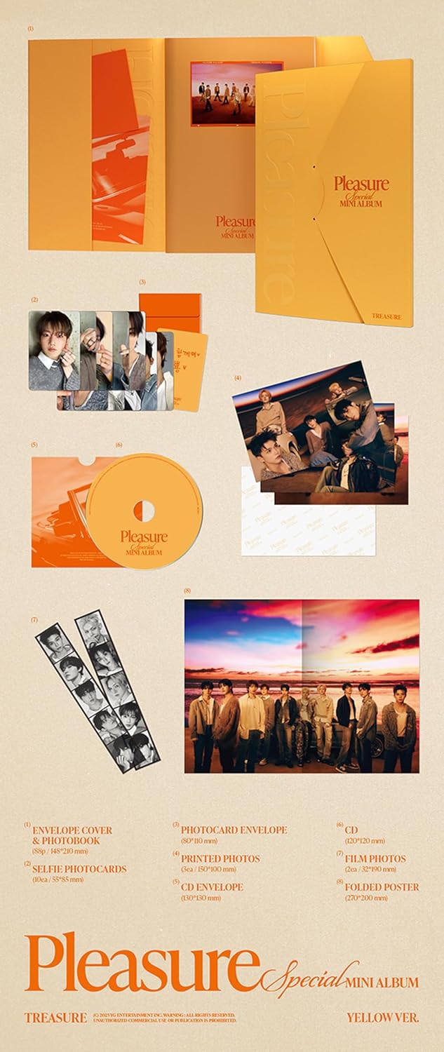 TREASURE PLEASURE Special Mini Album (Photobook - 2 Ver. Set)