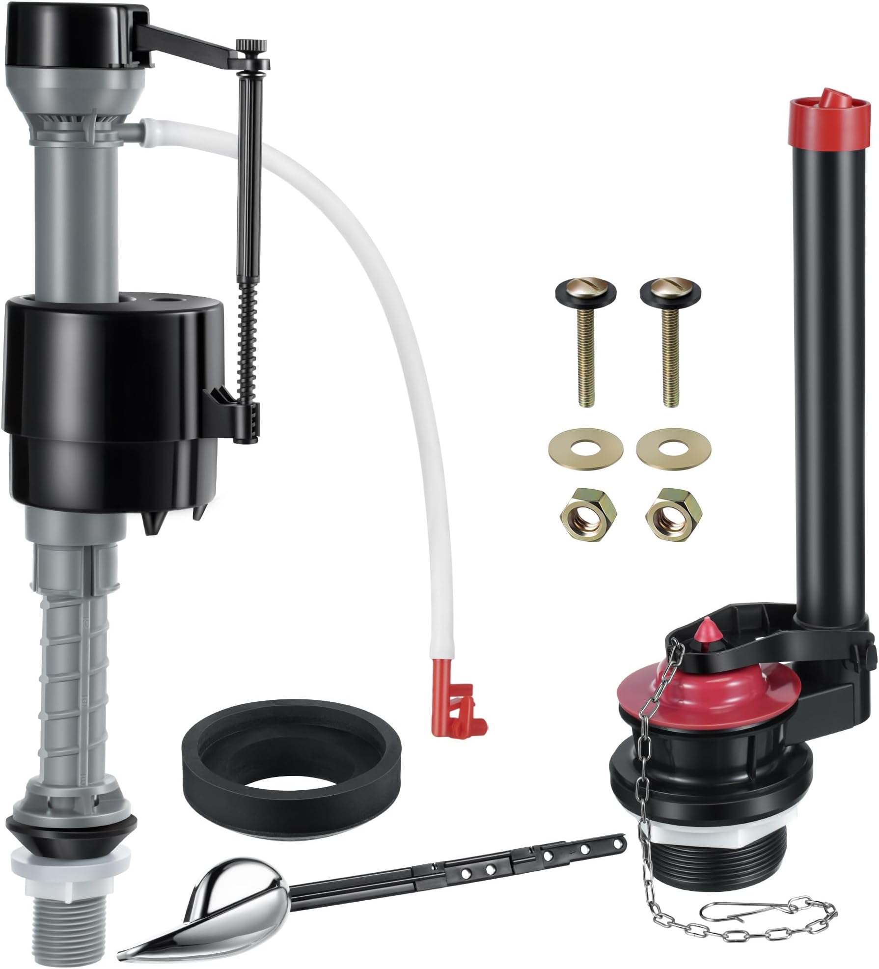 LASCO 042353 Replacement Flush Valve for 1Piece Toilets with Flapper