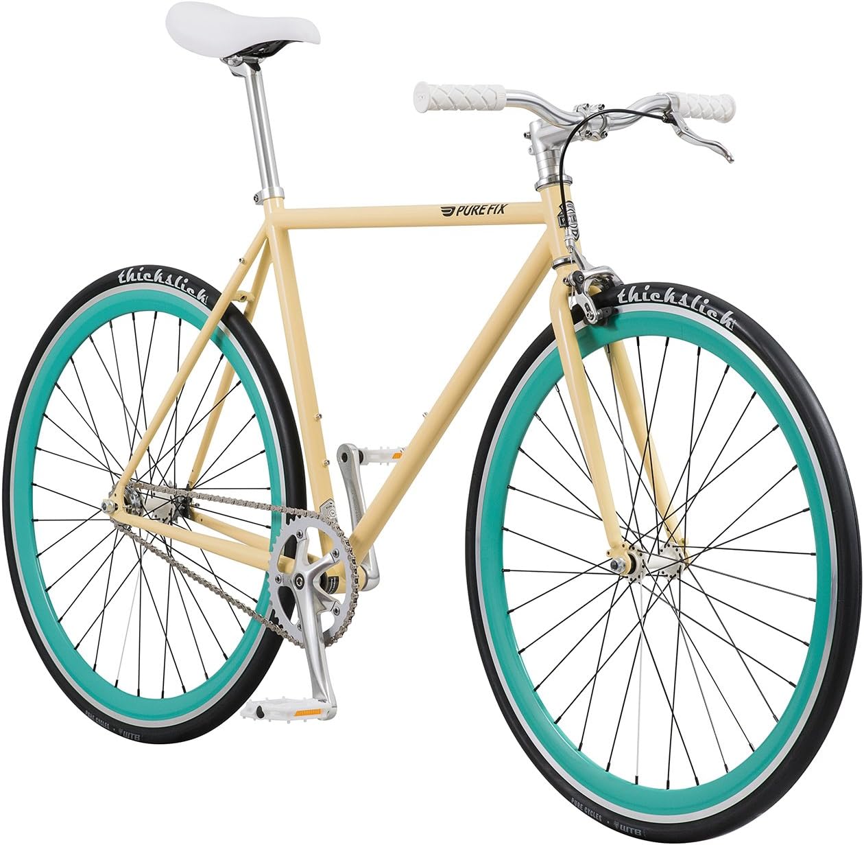 Cycling Gloss Black 50cm/Small Pure Fix Original Fixed Gear Bicycle