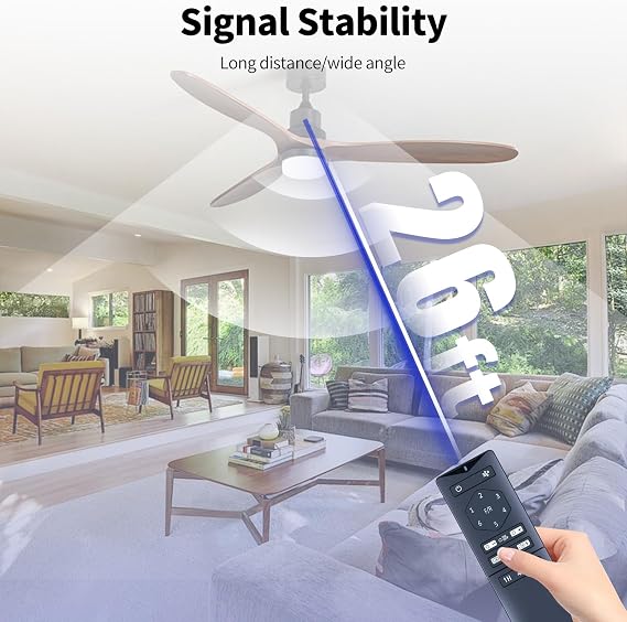 Replacement Remote Control for VONLUCE Ceiling Fan with Lights