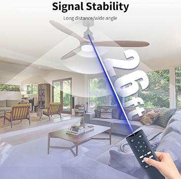 Replacement Remote Control for VONLUCE Ceiling Fan with Lights