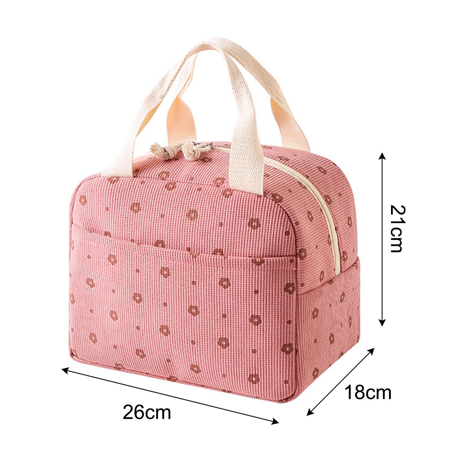Borsa a mano rosa da Donna con tracolla e dettagli traforati Carrera Jeans