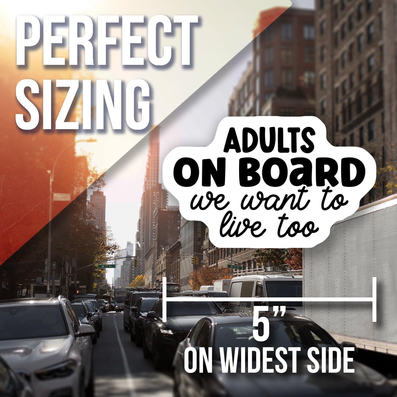 Funny Car Magnet - Adults On Board Magnet - Humorous Vehicle Magnet - Novelty Bumper Sticker - Car Accessory - Gift for Adults - Car Magnet - AAMT0372 image 2