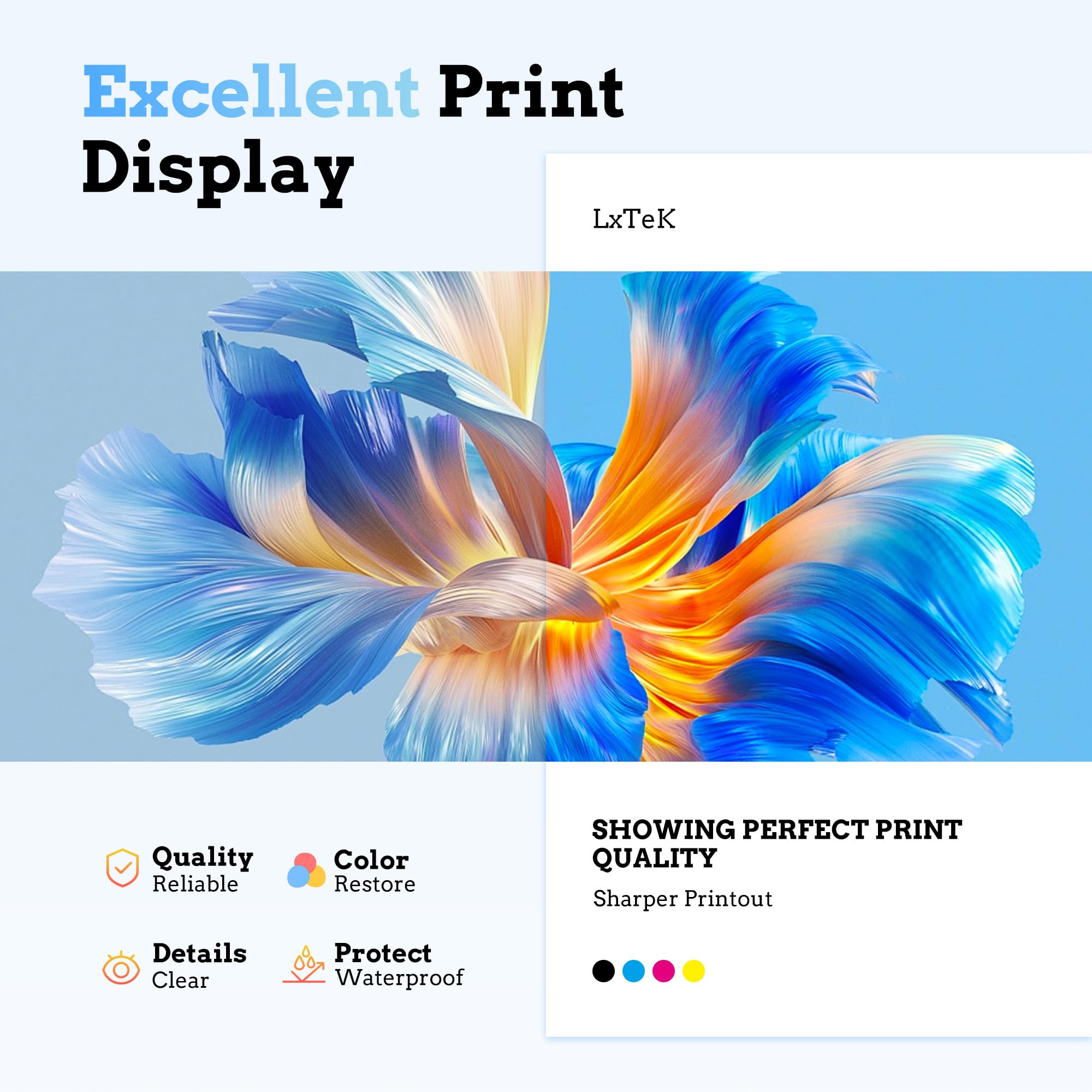 LxTek 219X Toner compatibile per HP 219X 219A W2190X W2090A HP Color LaserJet Pro MFP 3302fdwg 3302sdwg 3302fdng 3302fdw 3302sdw 3202fdn 3202dw 3302dn 4-Pack