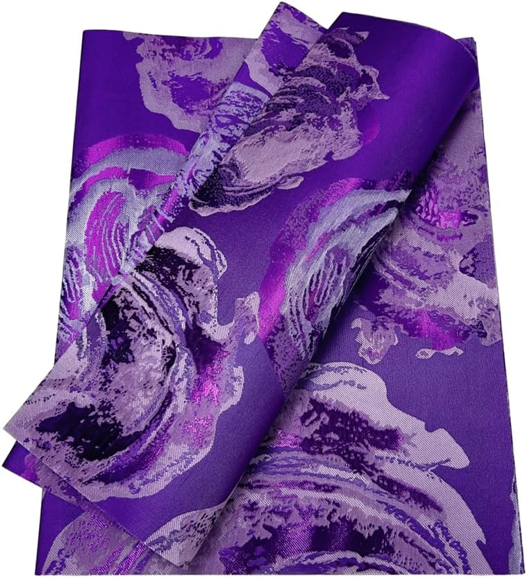 Luxury Shiny Thick African Grandmaster 3D Swiss Gele Ipele Sego Headtie Wedding ASO EBI Traditional Outfit Fabric 2Pcs/ Bag