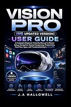 Vision Pro (M5 updated version) user guide: A Complete Beginner-Friendly Manual to qMaster Setup, Navigation, Spatial Computing, Productivity, FaceTime, Apps, and Troubleshooting in visionOS
