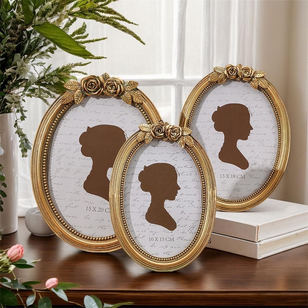 Retro Picture Frame Antique Ornate Photo Frame Decorative Photo Frame Home