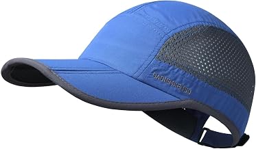 GADIEMKENSD Folding Outdoor Hat UPF 50+ Sun Protection Mesh Sport Hat
