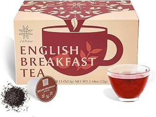 English Breakfast Black Tea Pods, Compatible with All K-Cup Brewers & Keurig 2.0, 24 pods